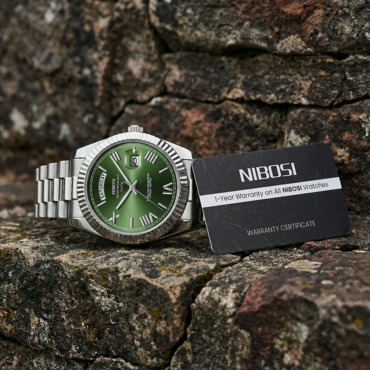 Armand Nibosi® Royale Silver - 40MM