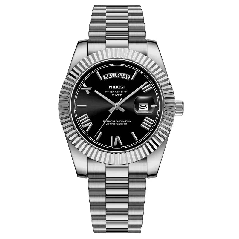 Armand Nibosi® Royale Silver - 40MM