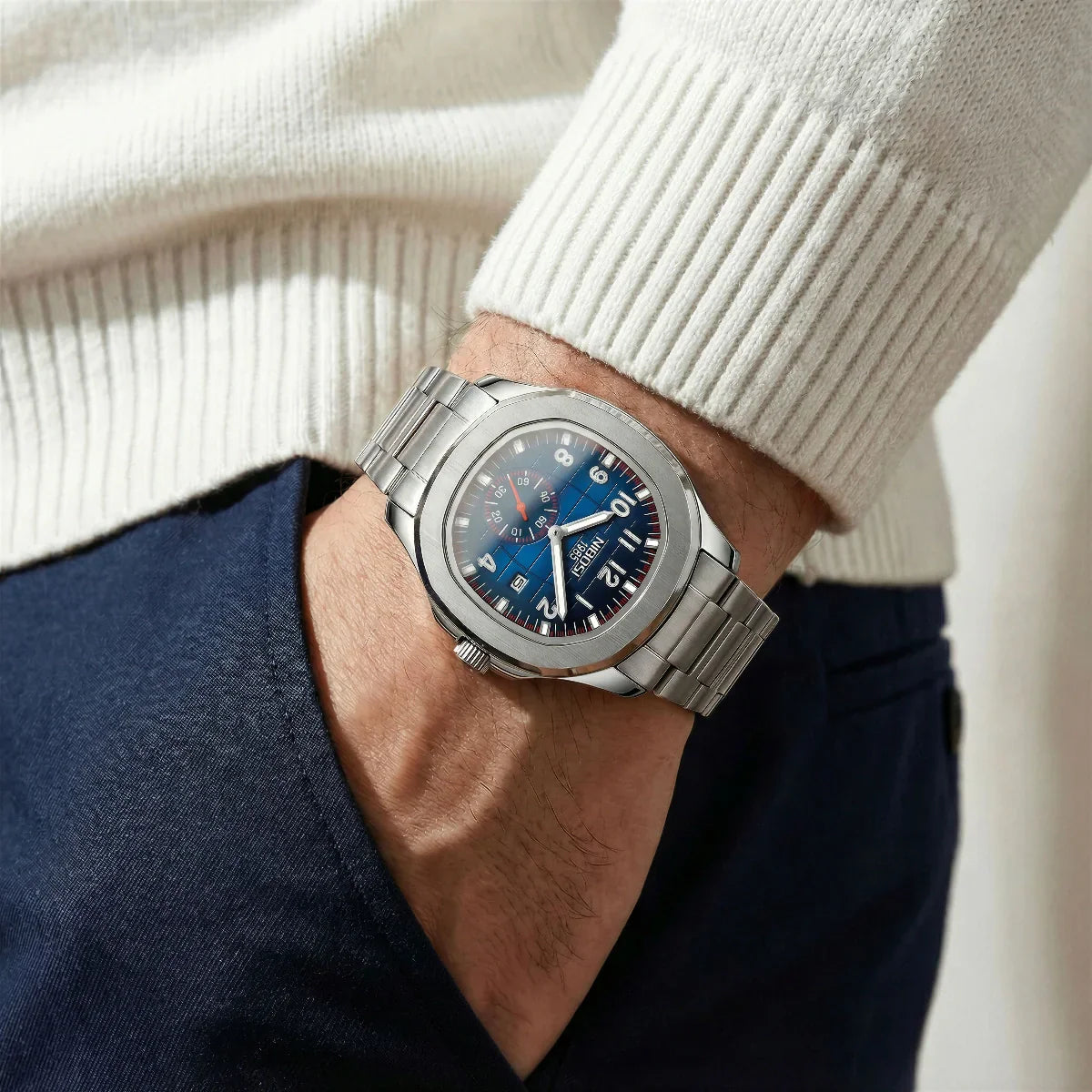 Armand Nibosi® President Silver Black