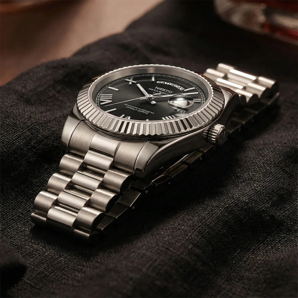 Armand Nibosi® Royale Silver - 40MM